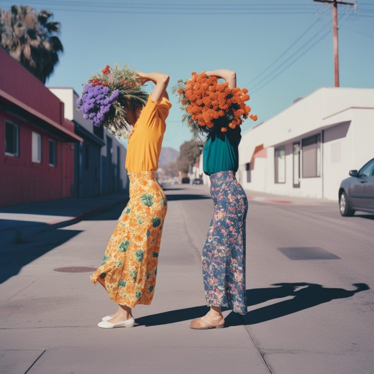 Twin Flowers I
