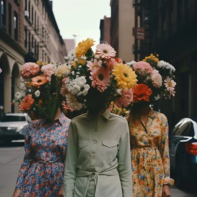 Trio de fleurs