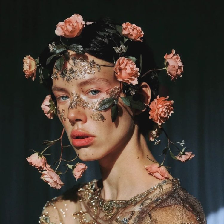Orbiting roses